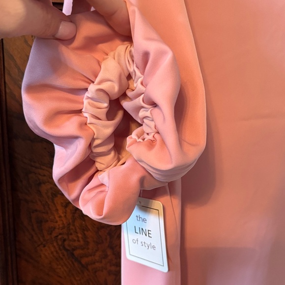 The Line of Style Pink Balloon Sleeve Blouse - Picture 4 of 4